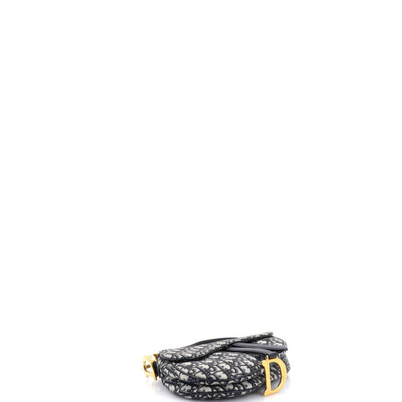 Christian Dior Medium Saddle Handbag Oblique Canvas - Picture 4 of 7